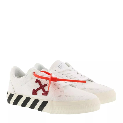 Off-White Canvas Arrow Low Vulcanized Sneaker White/Violet lage-top sneaker
