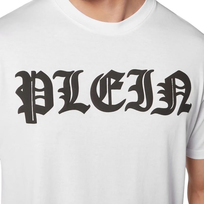 Philipp Plein T-Shirt T-Shirt Gothic Plein weiss(Image 3)