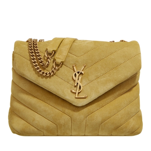 Saint Laurent Small Loulou Shoulder Bag Chartreuse Schultertasche