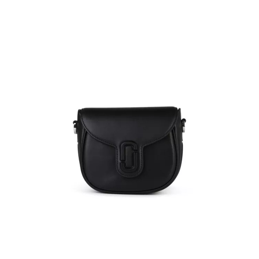 Marc Jacobs 'Saddle' Black Leather Bag Black Sac à bandoulière