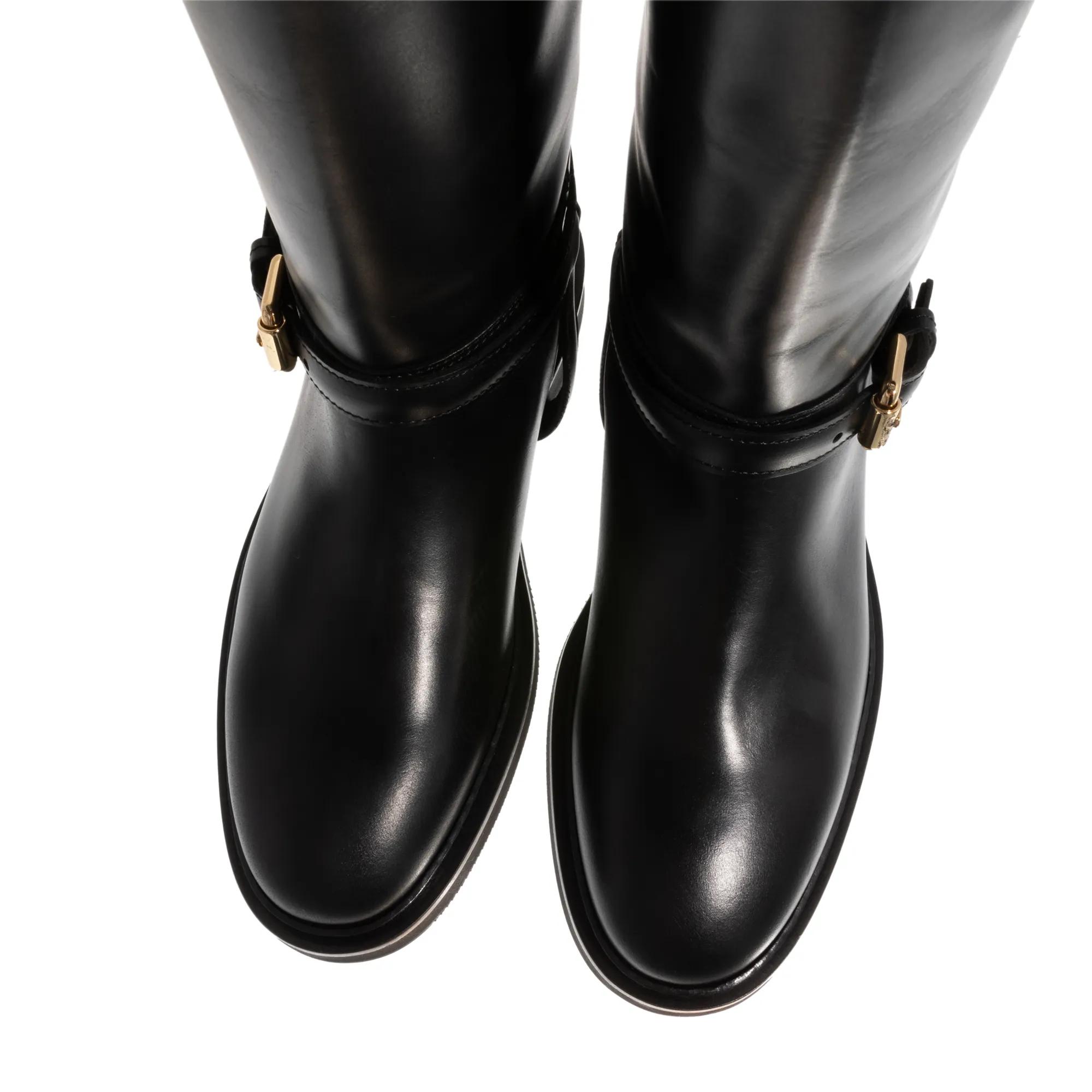 Thumbnail - Moschino Stiefel & Boots - Mini Lettering - Gr. 40 (EU) - in Schwarz - für Damen