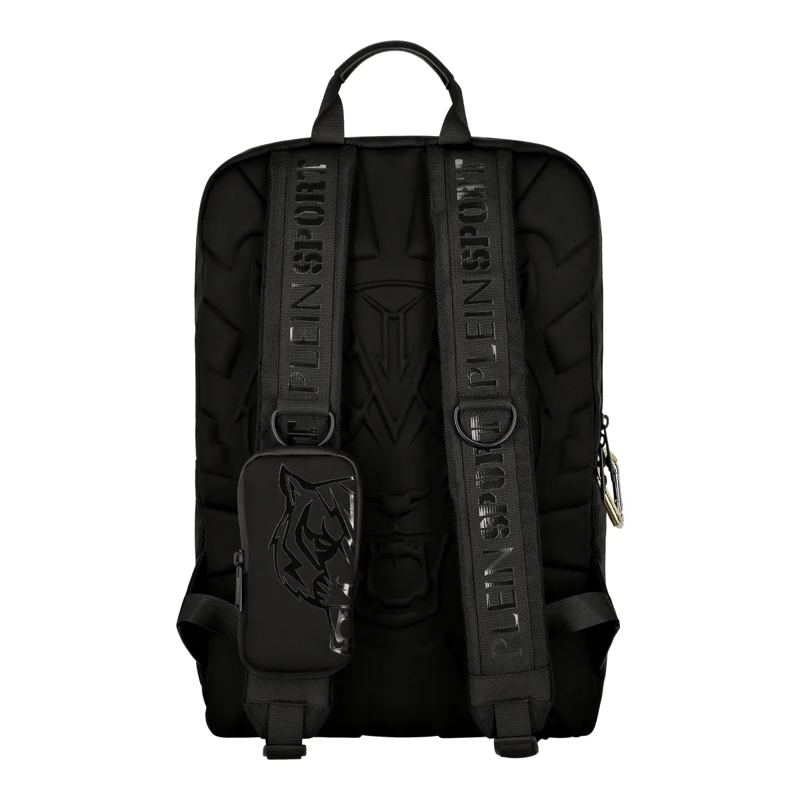 Plein Sport Rucksack Rucksack Sports Logo schwarz(Image 2)