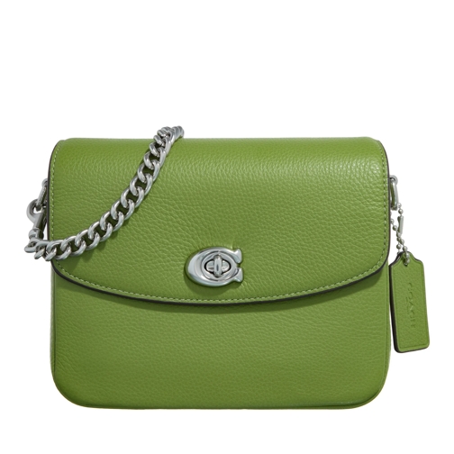 Coach Crossbody Bag Polished Pebbled Leather Cassie Crossbody 19 lh/dark lime