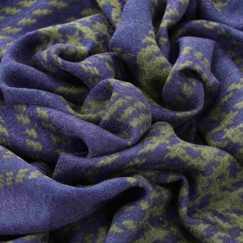 Epice Paris Lichtgewicht Sjaal Gemusterter Schal braun(Image 2)