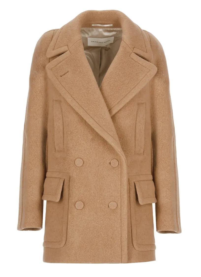 Dries Van Noten - Randia Coat - Größe M - braun