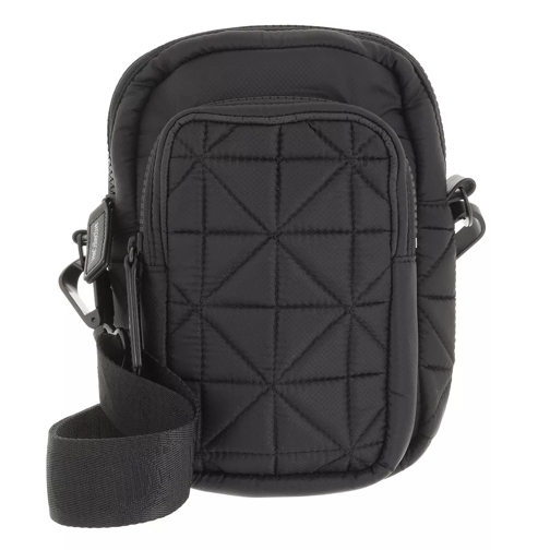 VeeCollective Airliner Small Black Crossbody Bag
