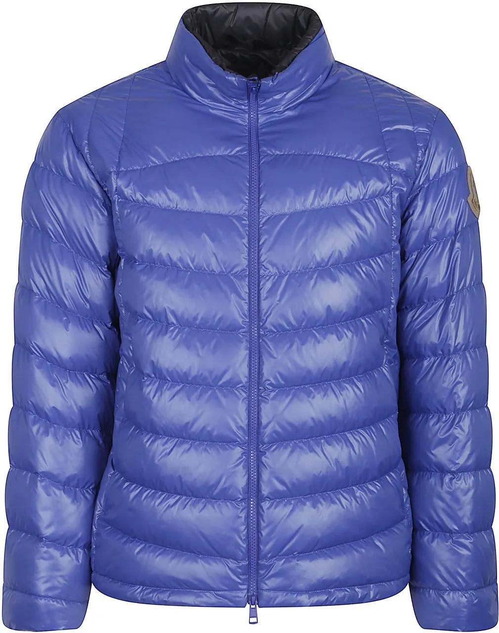 Thumbnail - Moncler - Galeso Down Jacket Blue - Größe 3 - blue