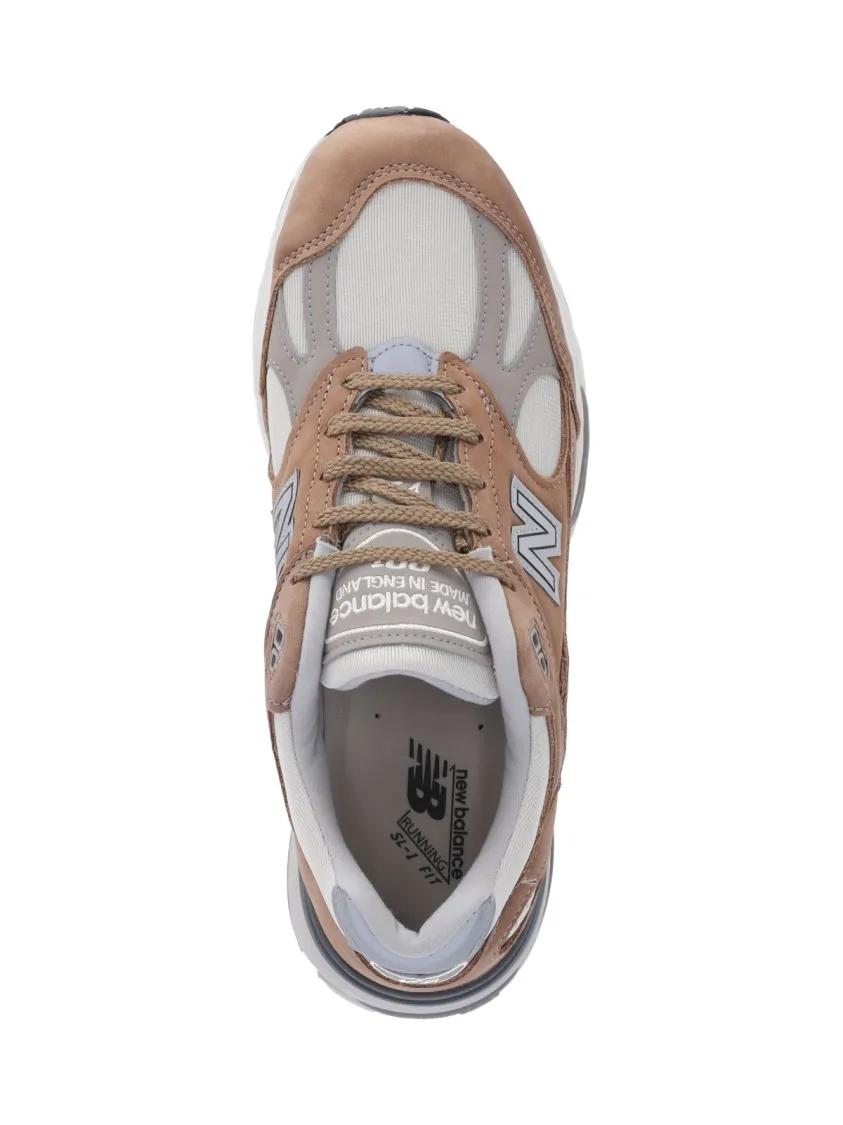 Thumbnail - New Balance Low-Top Sneaker - "Made In Uk 991V2" Sneakers - Gr. 8 - in Braun - für Damen
