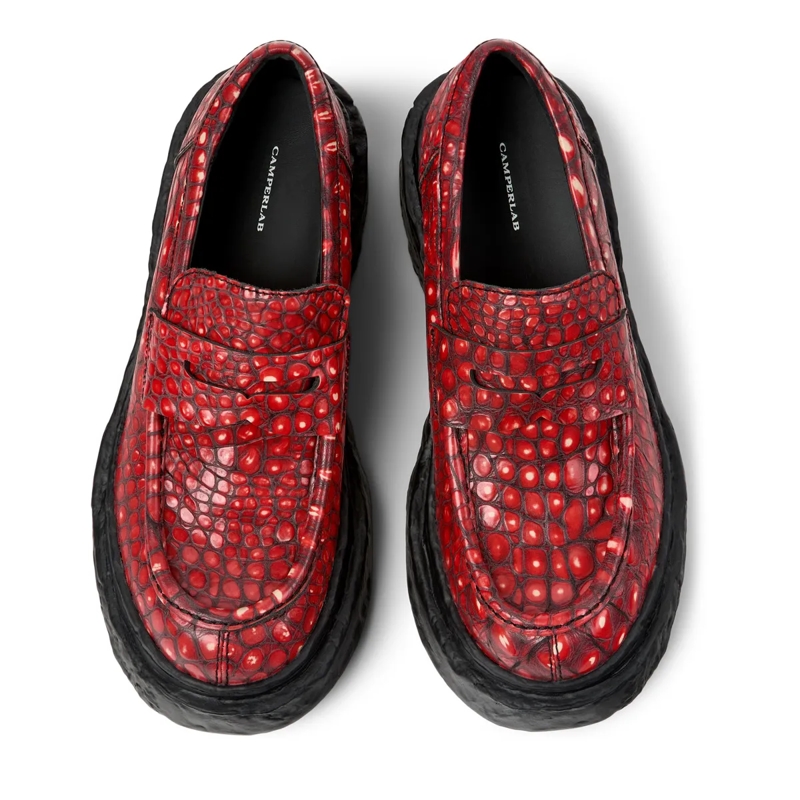 Camperlab Schnürschuhe Schnürschuhe Vamonos hell-rot(Image 4)