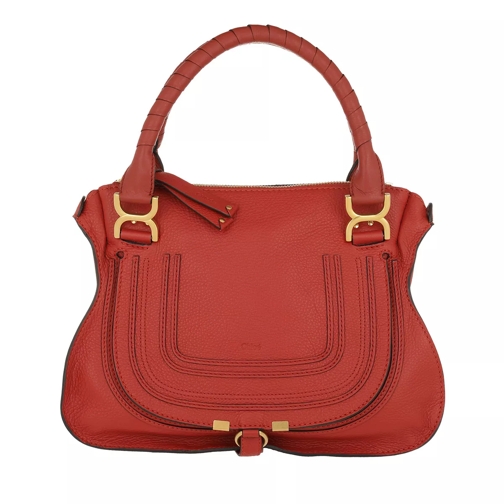 Chloé Marcie Medium Shoulder Bag Earthy Red Sporta