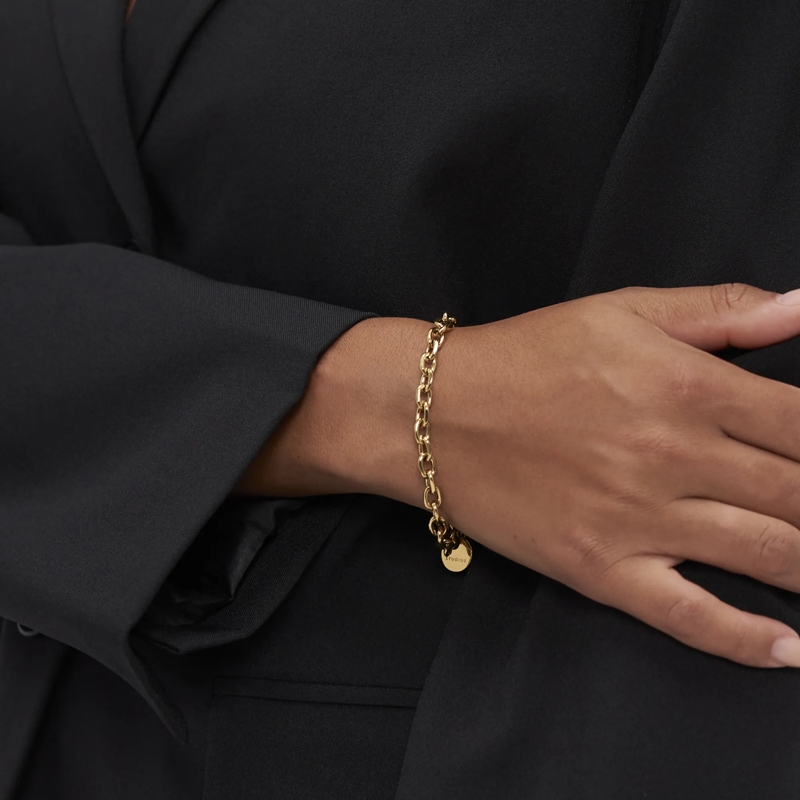 Copenhagen Armband Edelstahl Basic Chains gold(Image 2)