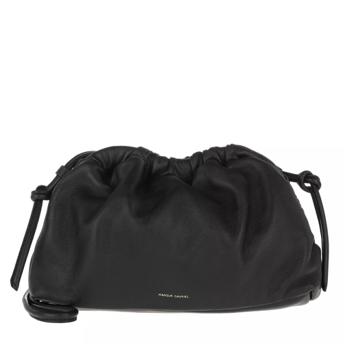 Mansur Gavriel Mini Cloud Clutch Leather Black Pochette-väska