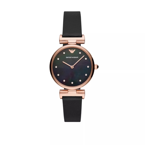 Emporio Armani Gianni T-Bar Watch Rose Gold Dresswatch