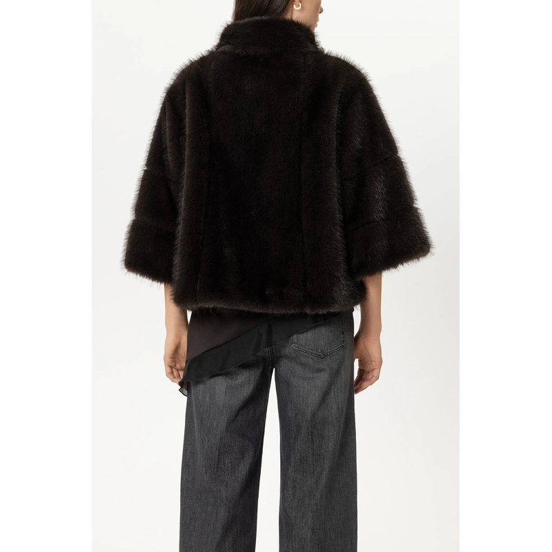 Luisa Cerano jas Jacke in Fell-Optik truffle(Image 4)