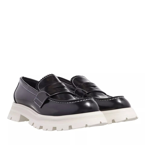Alexander McQueen Loafers Leather Black Loafer