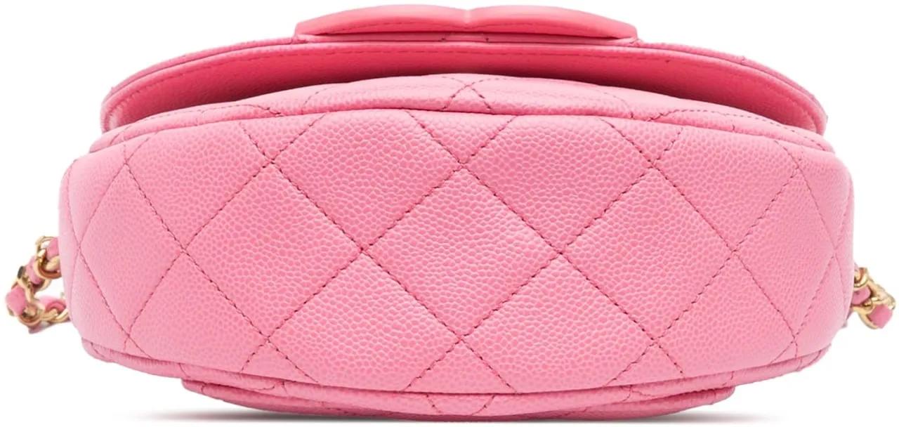 Thumbnail - Chanel Hobo Bags - 2021-2024 Mini CC Quilted Caviar Messenger Flap - Gr. unisize - in Gold - für Damen