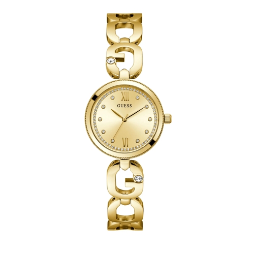 Guess Quartz Watch Empower Gold Tone