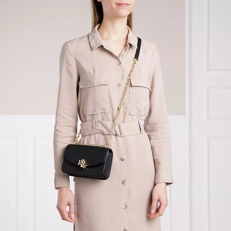 Lauren Ralph Lauren Crossbody Bag Madison Crossbody Small Black(Image 2)