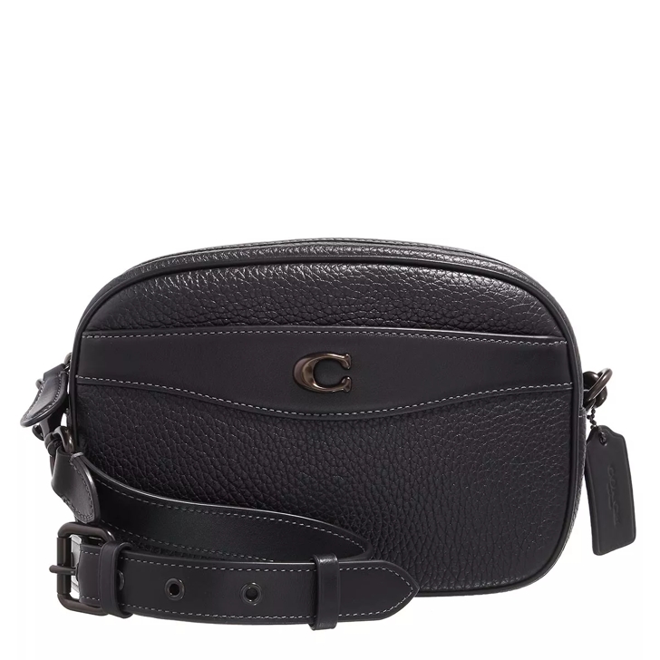 Black camera crossbody bag on sale