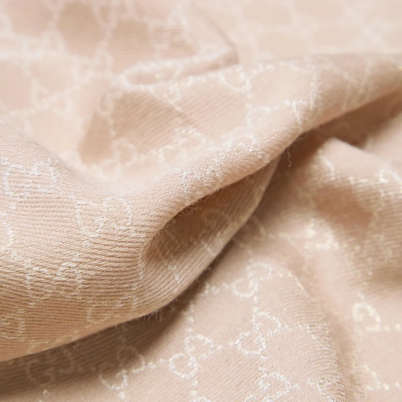Gucci Écharpe légère GG Printed Scarf 130x130 Beige(Image 3)
