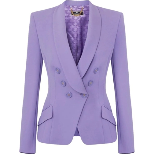 Elisabetta Franchi Sommerjacken Jackets Purple lila