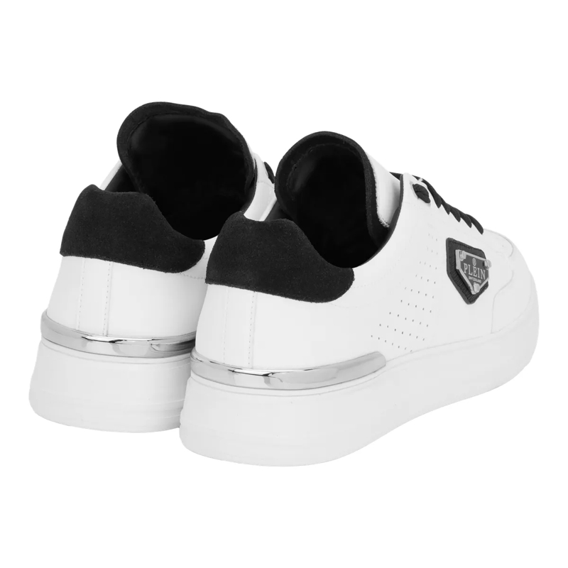 Philipp Plein Low-Top-Sneaker Lo-Top Turnschuhe weiss(Image 3)