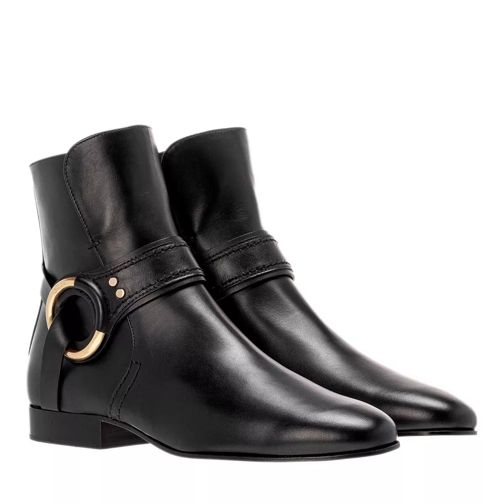 Chloé Boots Leather Black Stiefelette