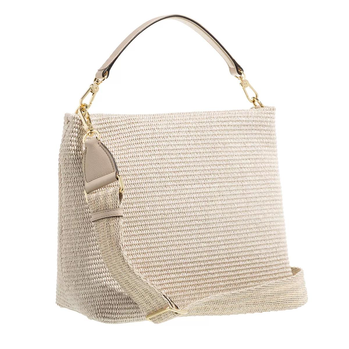 Straw on sale hobo bag