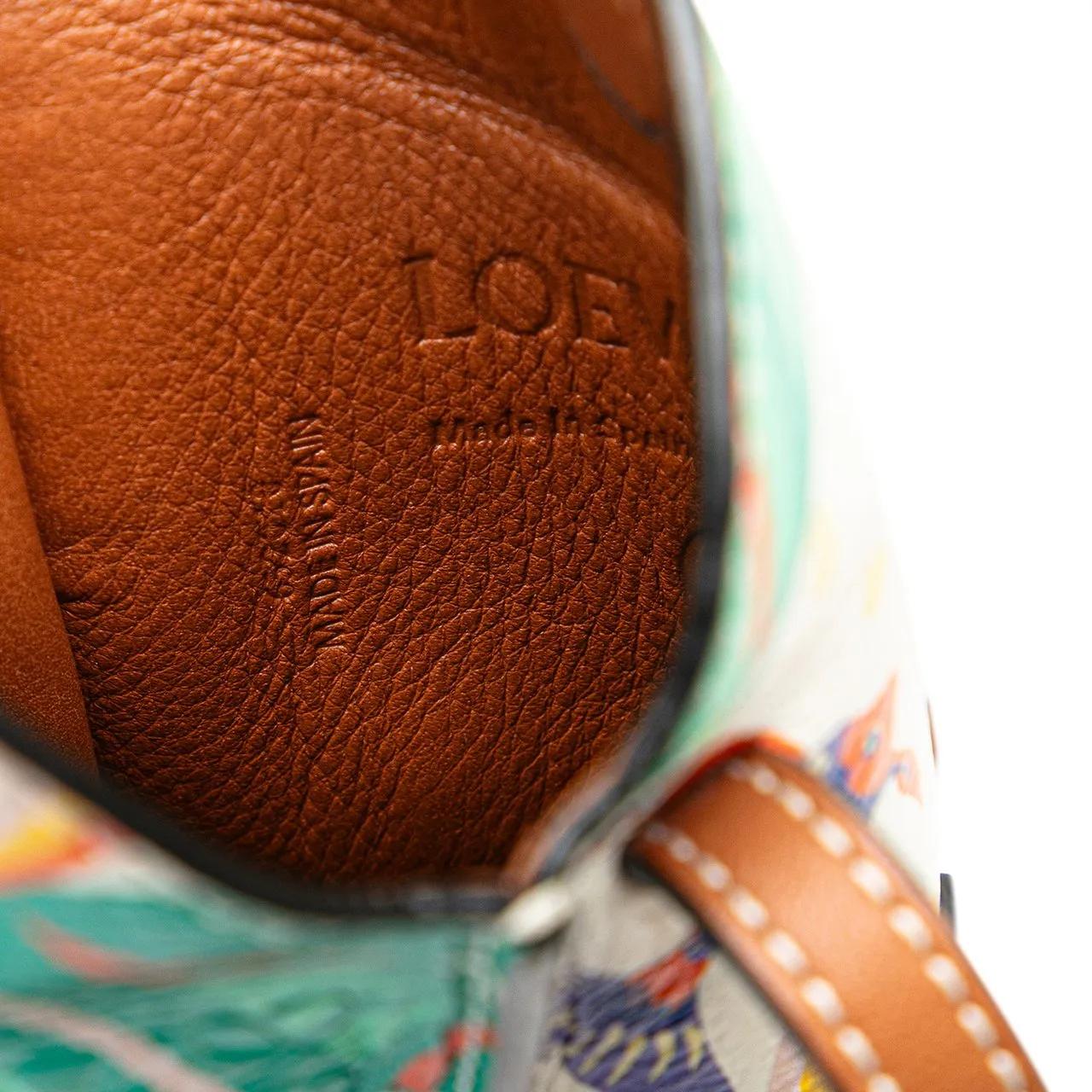 Thumbnail - Loewe Hobo Bags - Paulas Ibiza Leather Waterlily Gate Pocket Crossbo - Gr. unisize - in Weiß - für Damen