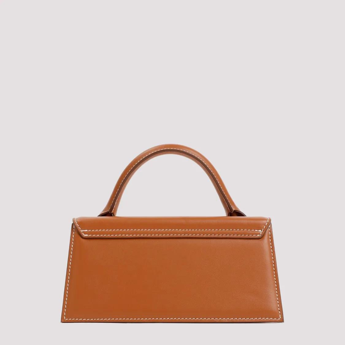 Jacquemus Shoppers Le Chiquito Long Bag in bruin