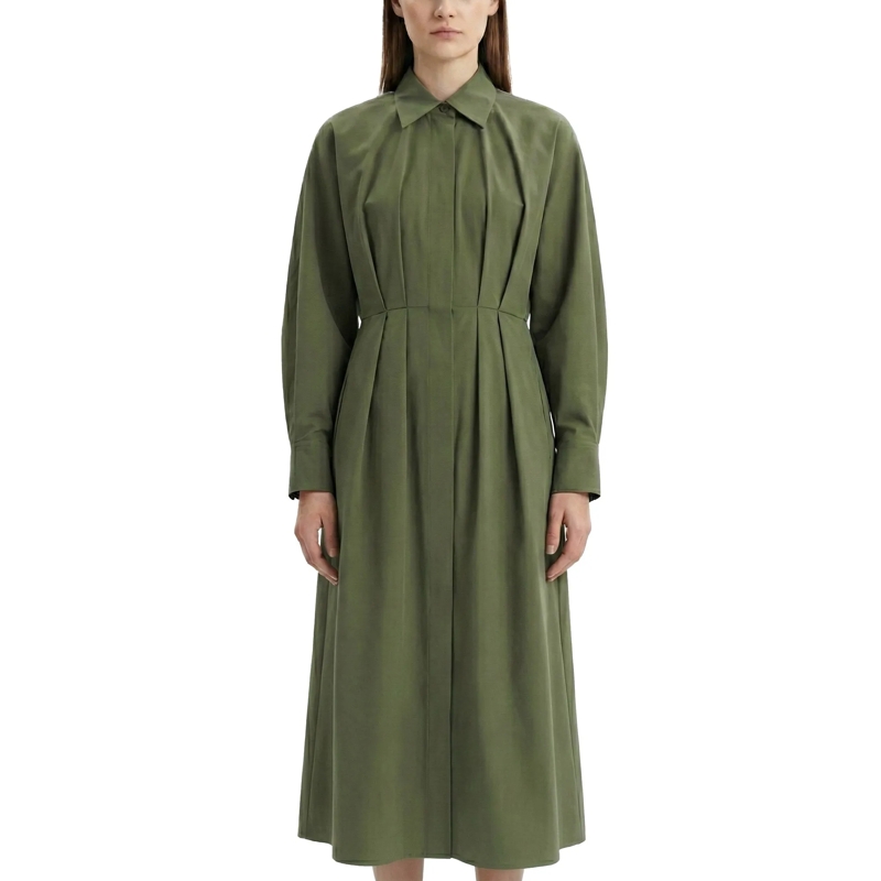 Givenchy Midikleid Tailliertes Blusenkleid grün(Image 2)