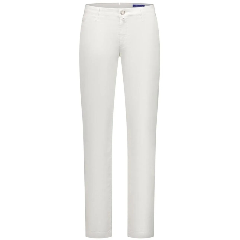 Jacob Cohen Slim-Fit-Jeans Pantalone Slim Fit Bobby weiß