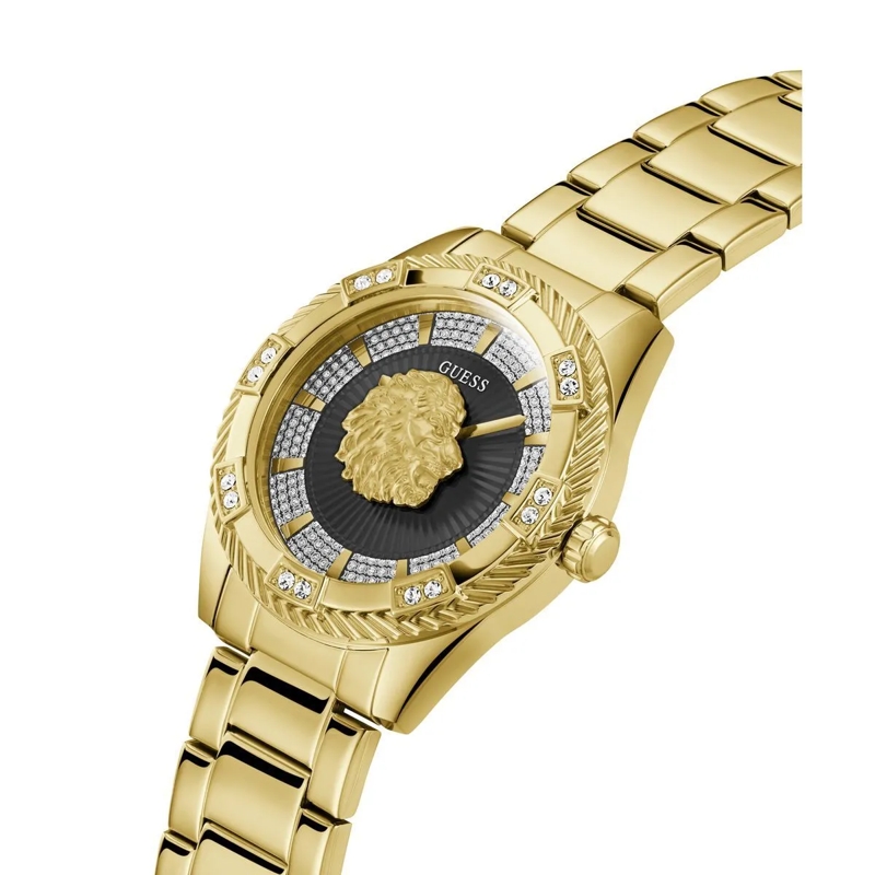 Guess Quarzuhr Quarz-Analoguhr Beast gold(Image 5)