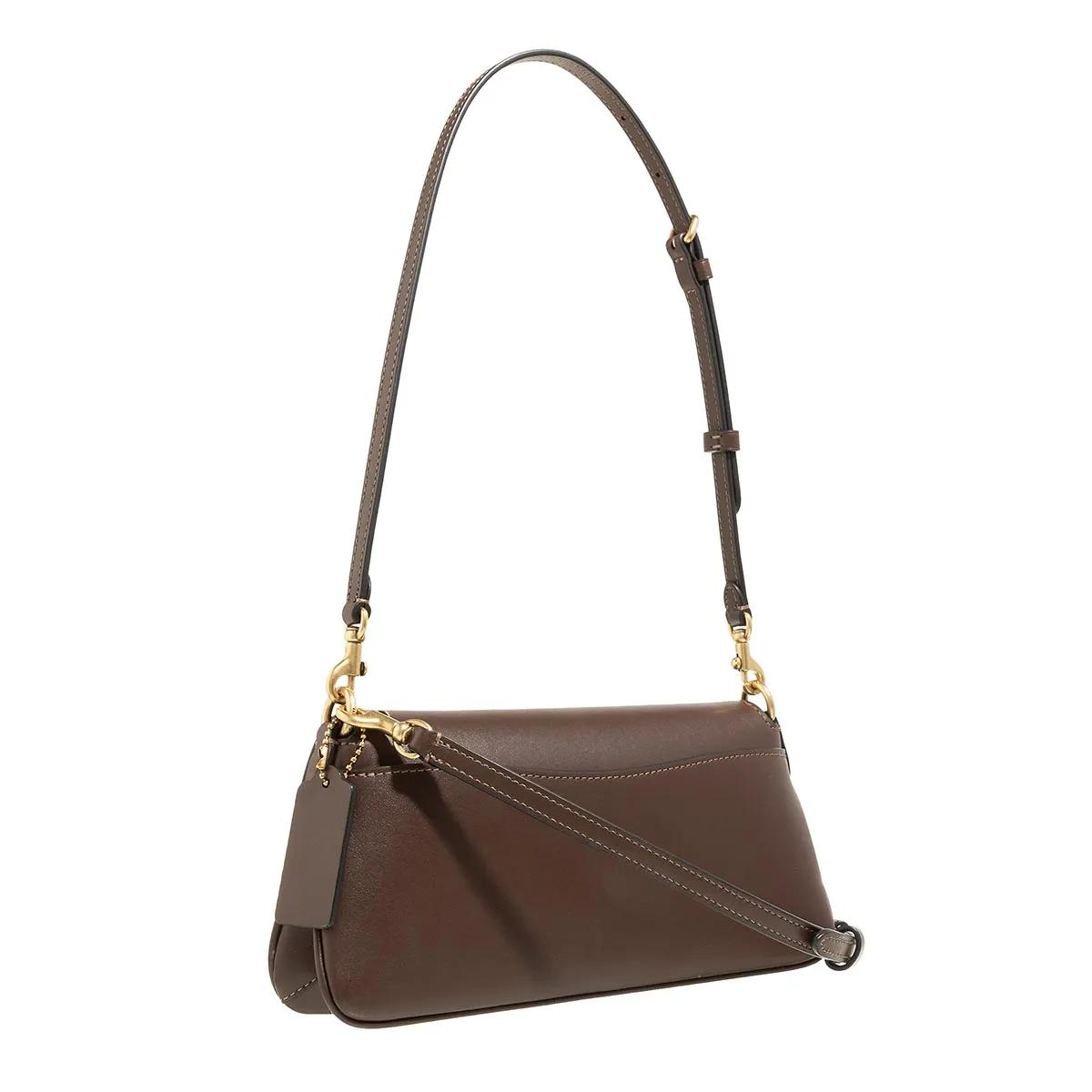 Coach Crossbody bags Refined Calf Leather Jet Shoulder Bag in bruin