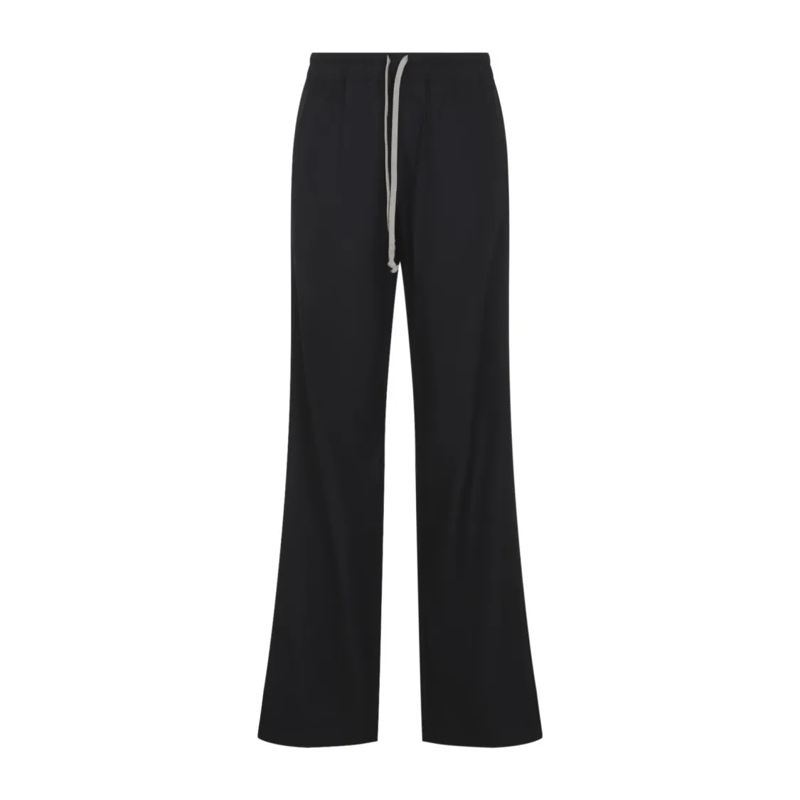 Moncler Pantalon Drawstring Pants In Black Recycled Taffeta With Fu Black