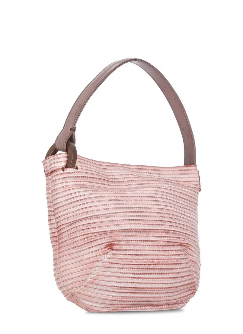 Majo Hobo bags Pink Leather Shoulder Bag in roze