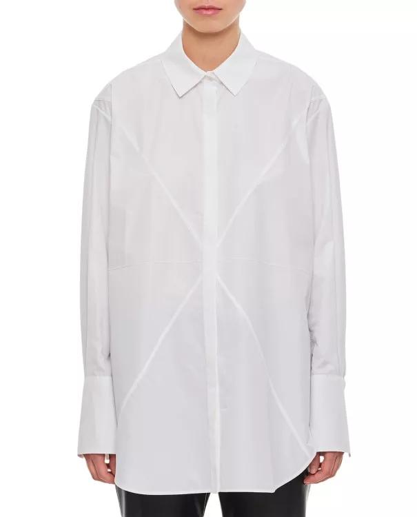 Loewe - Cotton Puzzle Fold Shirt - Größe 38 - white