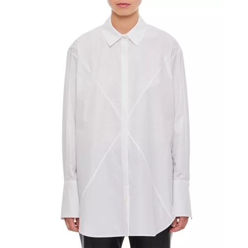 Loewe Cotton Puzzle Fold Shirt White 