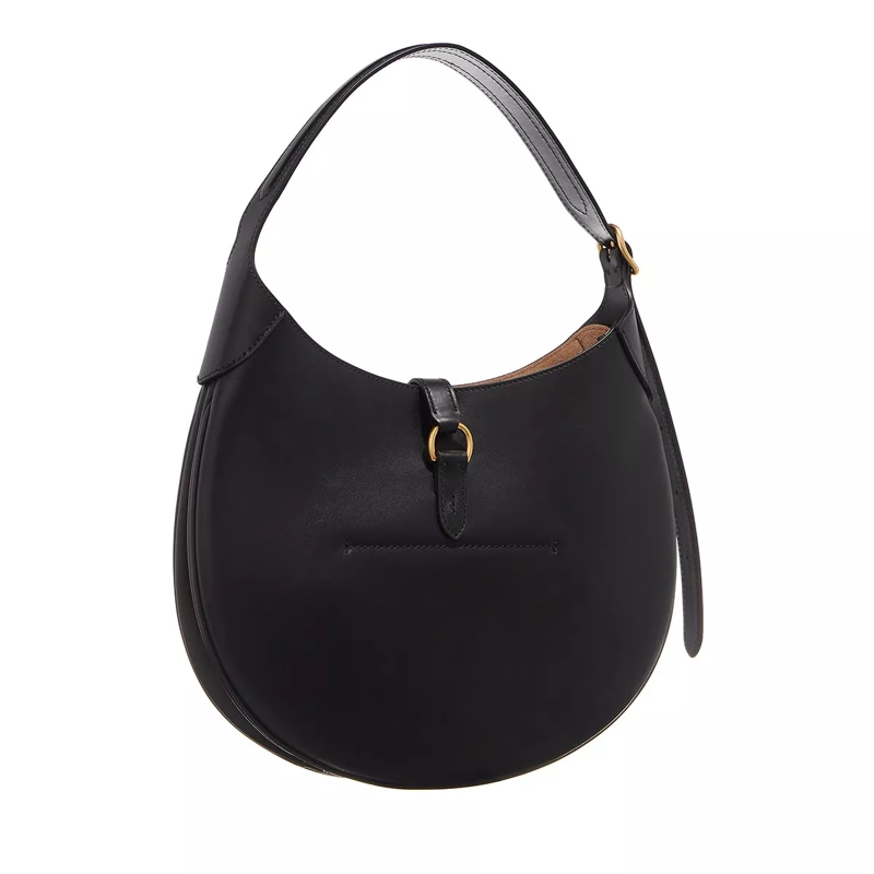 Polo Ralph Lauren Hobo Bag Md Shoulder Bag Medium Black(Image 3)