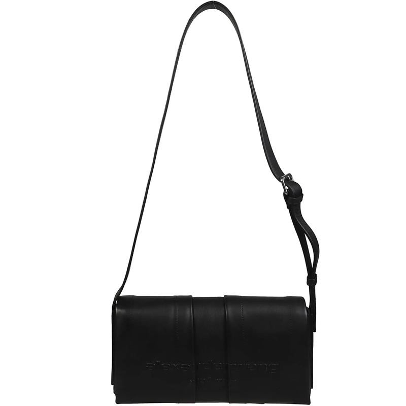 Alexander Wang Tote Pack Medium Flap Crossbody Bag Black schwarz