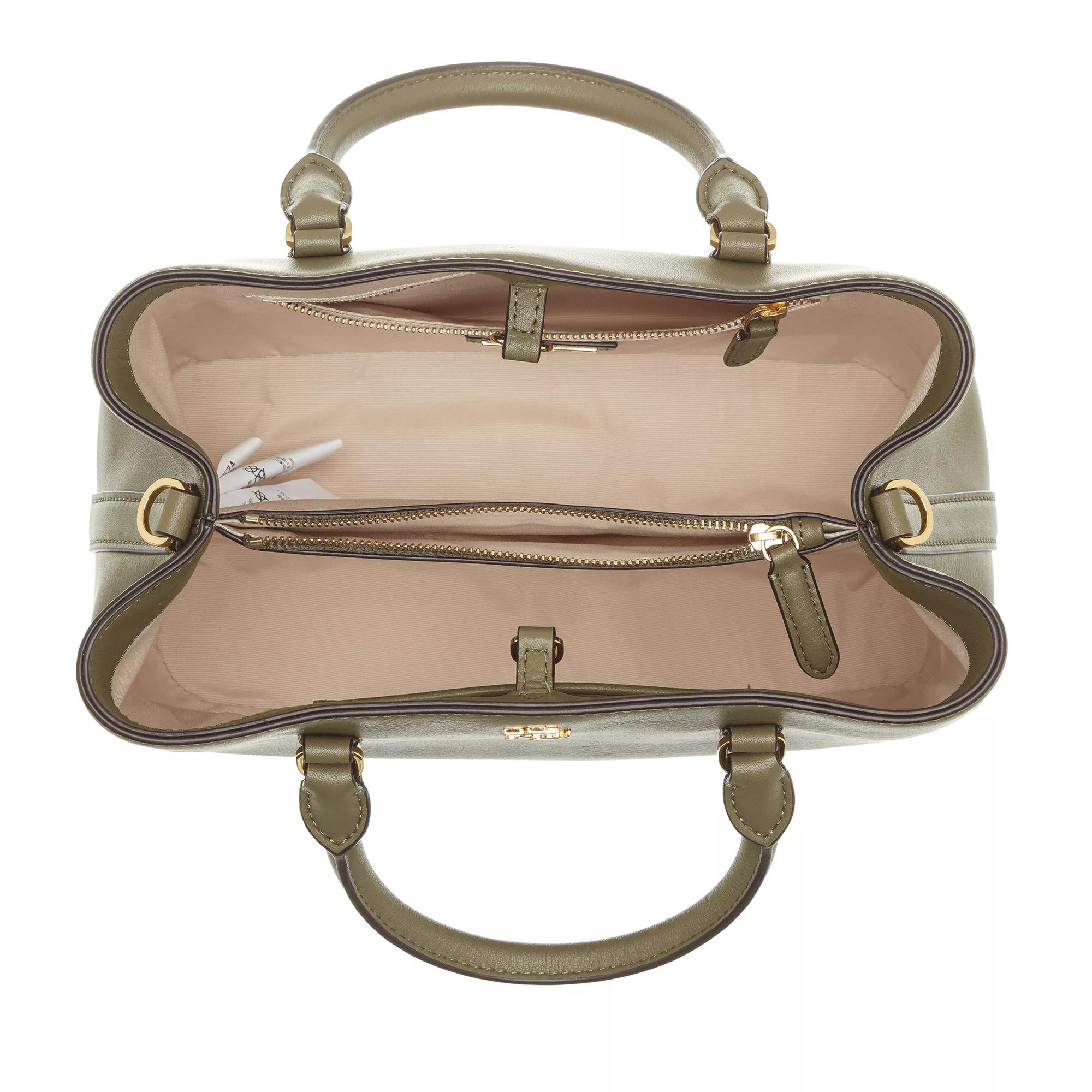 Lauren Ralph Lauren Marcy 26 Satchel Small Olive Fern | Satchel