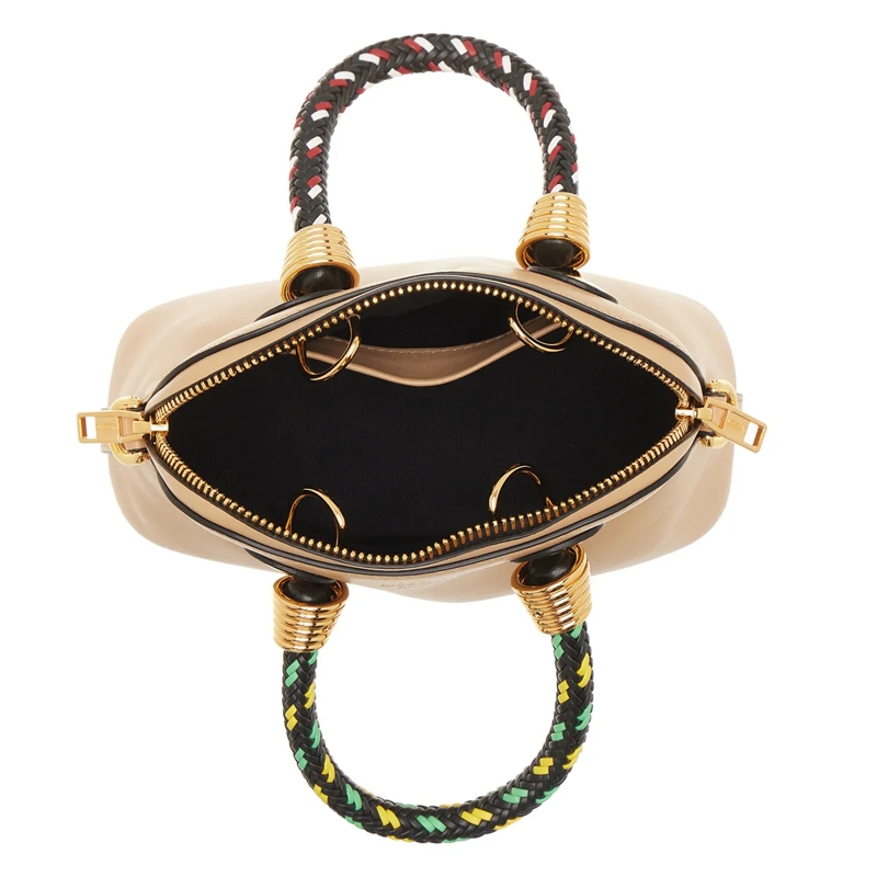 Moschino Crossbody Bag Braided Cord Beige(Image 6)