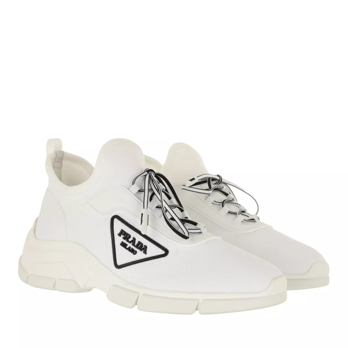 Prada Knit Sneakers White Slip-On Sneaker