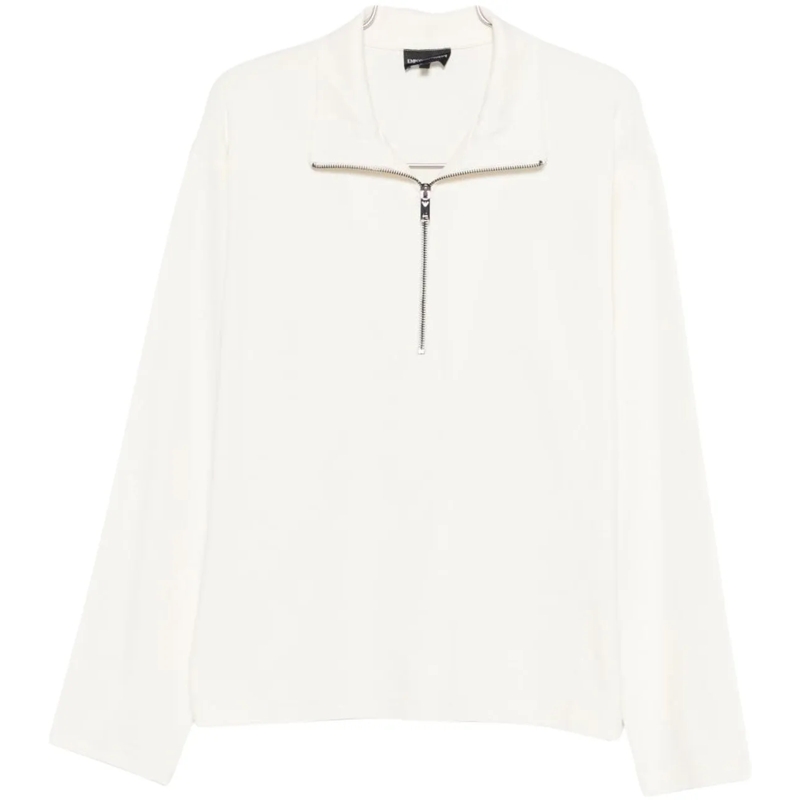 Emporio Armani  Sweaters White weiß