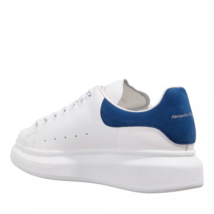 Alexander McQueen Oversized Sneaker White Blue, Low-Top Sneaker
