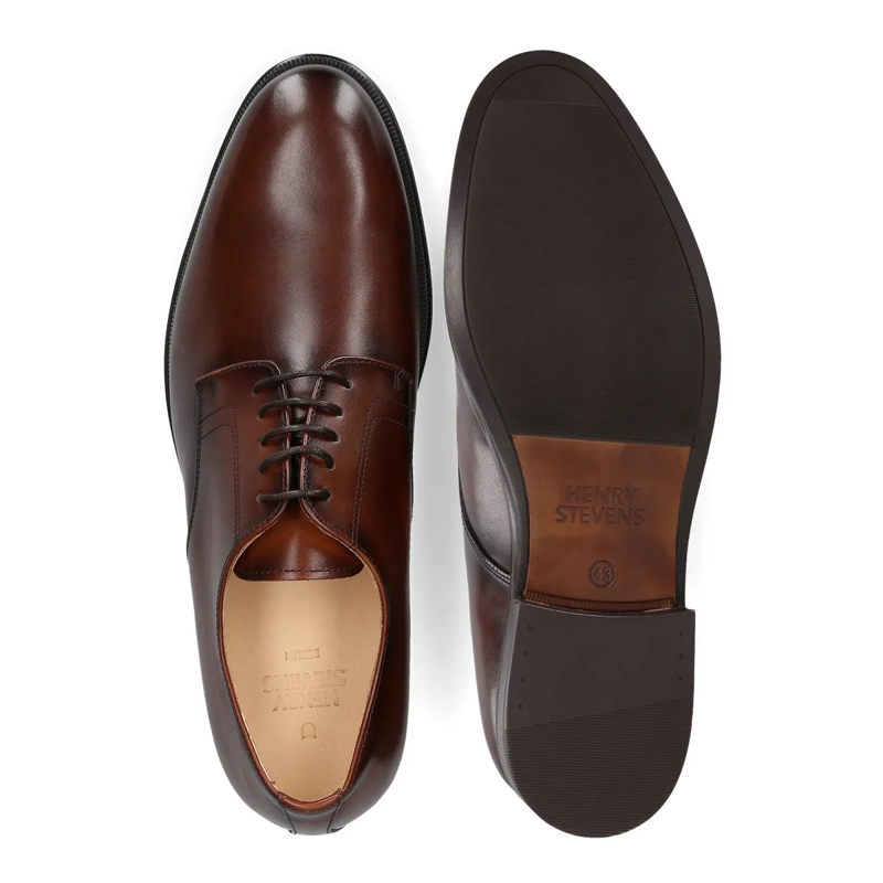 Henry Stevens Schnürschuhe Schnürer Wes PD mittel-braun(Image 4)