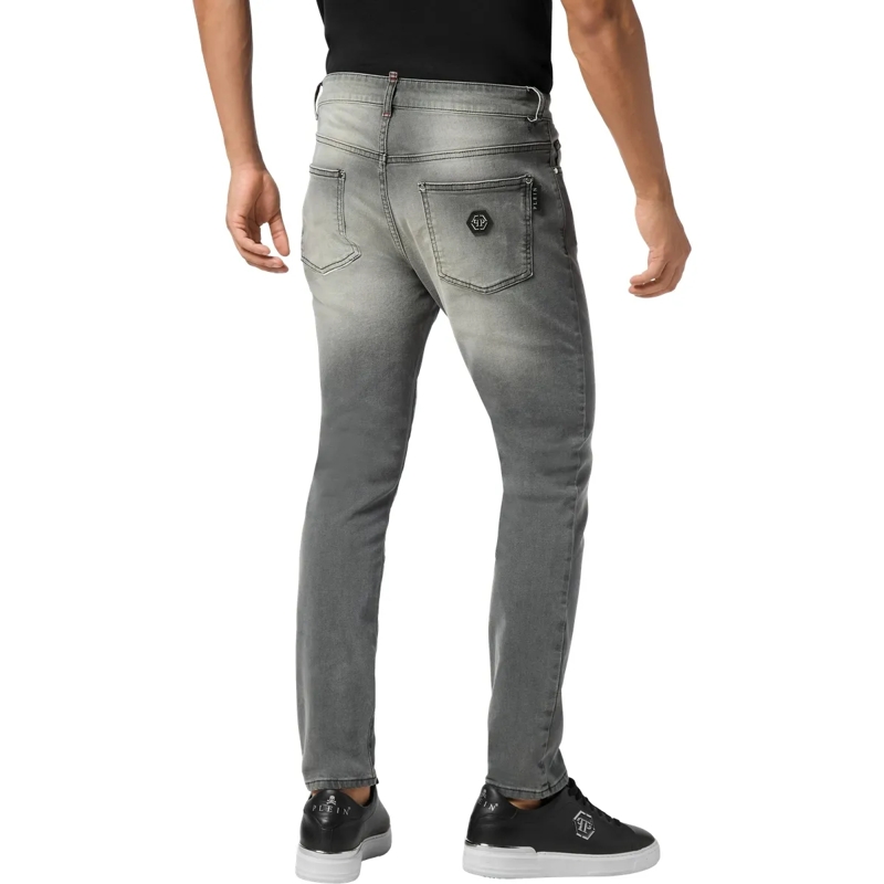 Philipp Plein Skinny-Leg-Jeans Skinny hell-grau(Image 2)