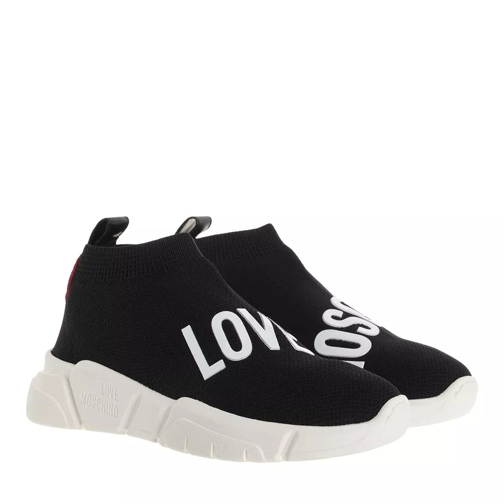 Love Moschino Sneakerd Running35 Calza Nero Slip-On Sneaker