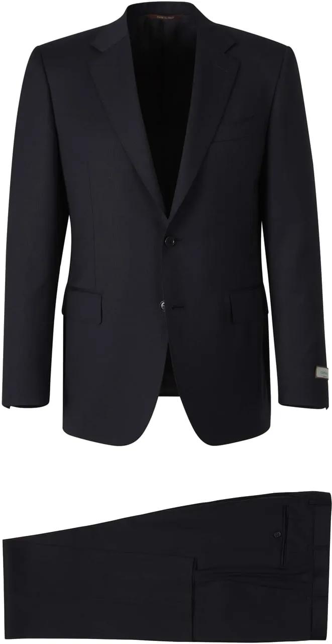 Thumbnail - Canali - Pure Wool Suit - Größe 52 - bunt