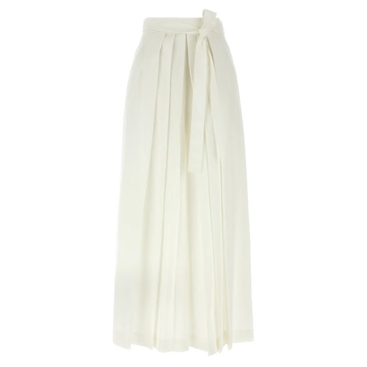 パンツ FABIANA FILIPPI Wide range of trousers Fabiana Filippi Wide Range Of Trousers White